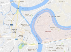 TP.HCM điều chỉnh quy hoạch khu dân cư ở Thảo Điền, An Phú