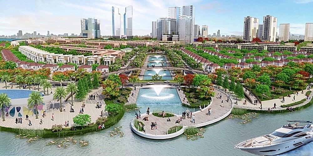 công viên dự án lotus riverside