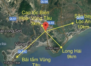 Đất nền KCN An Ngãi Thổ cư, xã An Ngãi, huyện Long Điền, tỉnh Bà Rịa Vũng Tàu, LH: 0902651012 